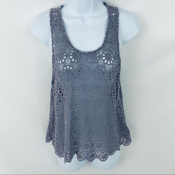 Pins&Needles Crochet Top Size Medium - Picture 1 of 6